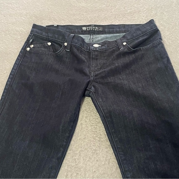 Rock & Republic Kasandra bootcut dark wash size 29 x 31 - Picture 6 of 15